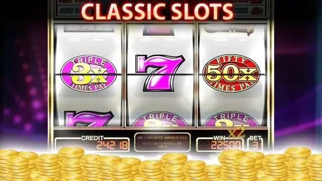 Classic slot machine screen with spinning reels on JILIAA